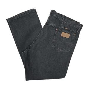 Wrangler Mens Charcoal Cowboy Cut Original Fit Jeans Sz 42x30 Western 13MWZ